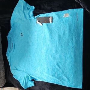 Blue Men's Head Tshirt size L